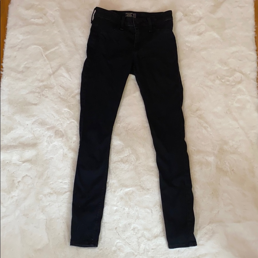 Abercrombie & Fitch black jeans size 2 Regualar